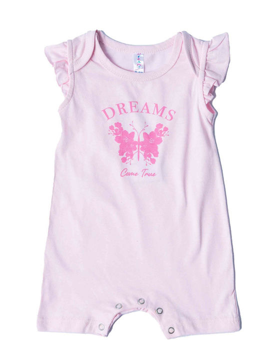 Dreams by Joyce Baby-Strampler Rosa