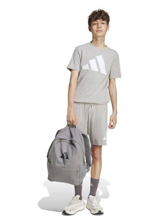Kids' Athletic Shorts/Bermudas Medium Grey Heather/white