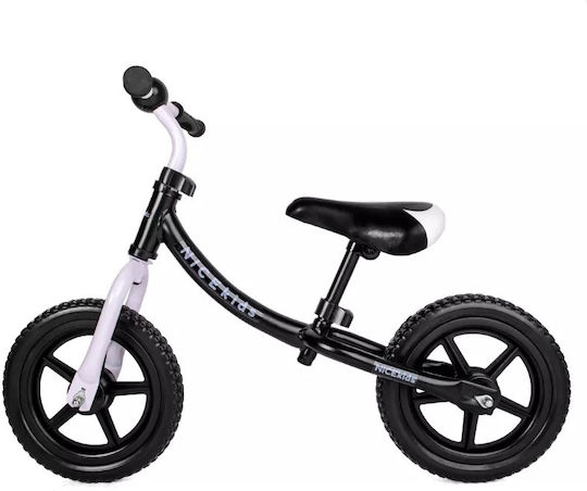 NICEkids Kids Balance Bike Black