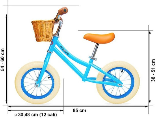 Maawo Kinderlaufrad Blau