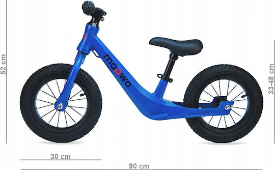 Maawo Bicicletă de Echilibru pentru Copii Albastru