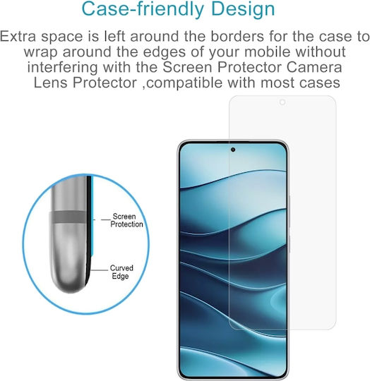 Xiaomi Redmi Note 14 4g 0,26mm 9h 2,5d Tempered Glass Film