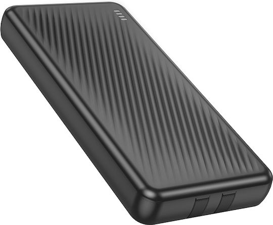 Borofone BJ57 Baterie Externă 10000mAh 22.5W Cu 2 Porturi De Ieșire USB-A Și Port De Ieșire USB-C Încărcare Rapidă Neagră