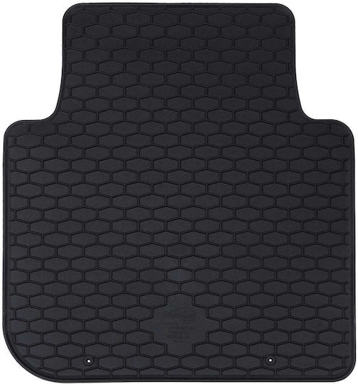 vidaXL Set Front and Back Car Mats 4 Pieces for Seat Tarraco Skoda Kodiaq Volkswagen Tiguan Allspace 2017-2023 Black