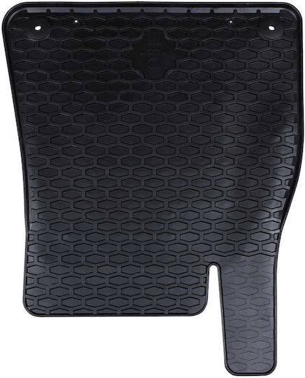 vidaXL Set Front and Back Car Mats 4 Pieces for Audi A6 / A7 2018-2025 Black