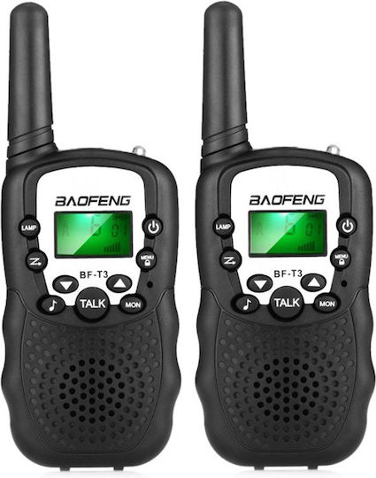 Baofeng BF-T3 Walkie Talkie με Μονόχρωμη Οθόνη Σετ 2τμχ