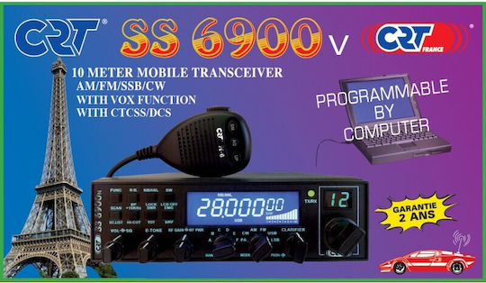 CRT SS 6900 Auto CB 40W mit Monochromdisplay