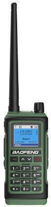 Baofeng BF-UV17 Wireless Transceiver UHF/VHF 8W with Color Screen In Green Color