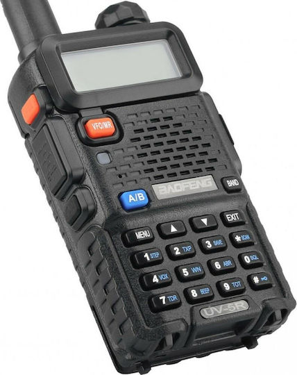 Wireless Transceiver UHF/VHF 8W with Monochrome Screen