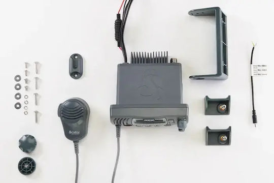 Cobra MR F77B GPS Funkgerät VHF Marine mit Monochromdisplay
