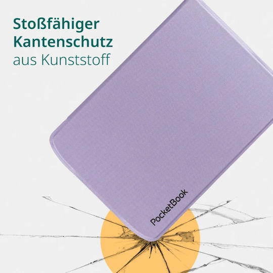 Pocketbook Flip Cover Μωβ (PocketBook 6)