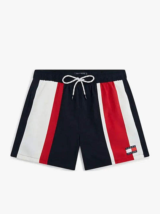 Men's Swimwear Bermuda Dark blue, White, Red
