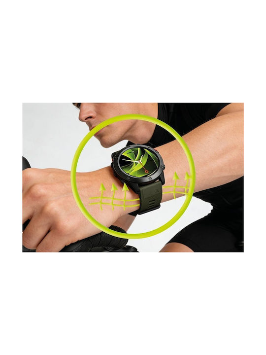 Mobile Origin Easy Strap Watch 22mm Dark Green Mo-es22-dgrn
