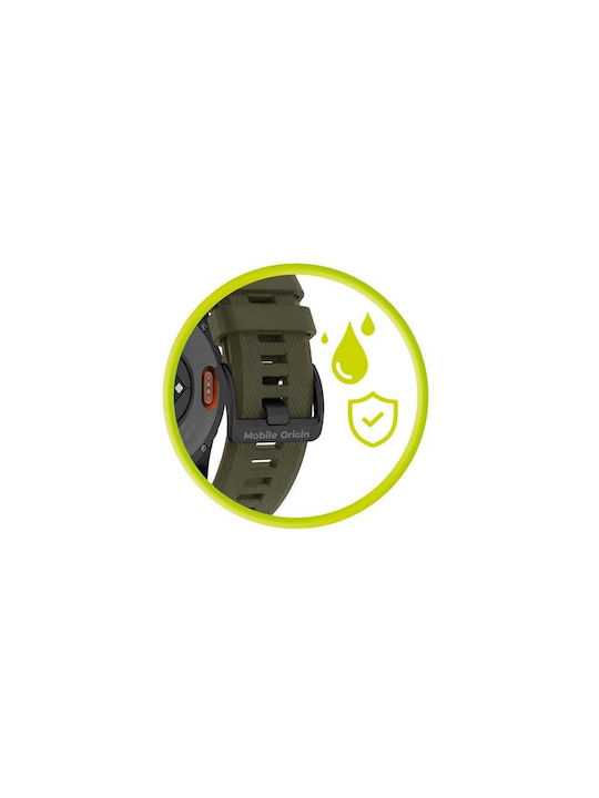 Mobile Origin Easy Strap Watch 22mm Dark Green Mo-es22-dgrn