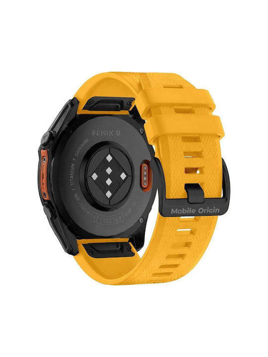 Mobile Origin Easy Strap Watch 26mm Yellow Mo-es26-ylw