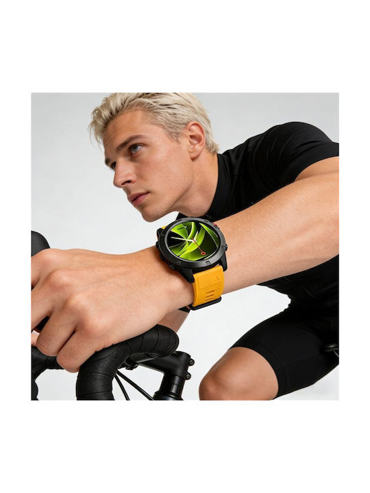 Mobile Origin Easy Strap Watch 26mm Yellow Mo-es26-ylw