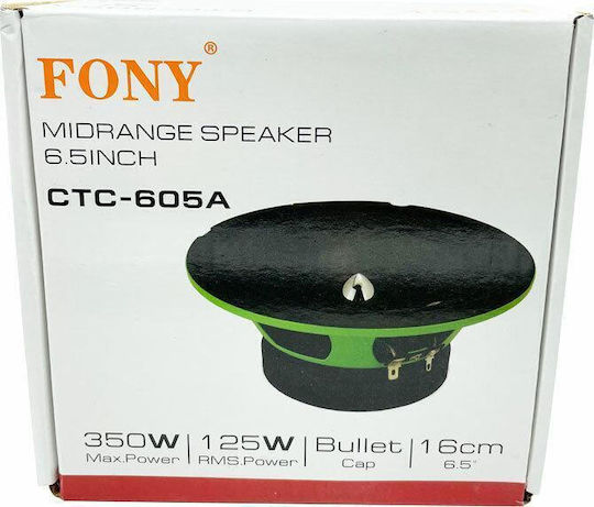 Ηχείο Αυτοκινήτου 6.5" με 180W RMS (Midrange)