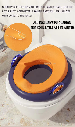 Little Mom Kleinkinder-Toilettensitz BH-6026 mit Griffen Graue