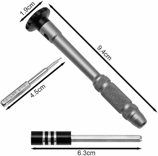 Precision Screwdriver Set 10 Pieces Mobile Phone Repair Fatick Dk-7667