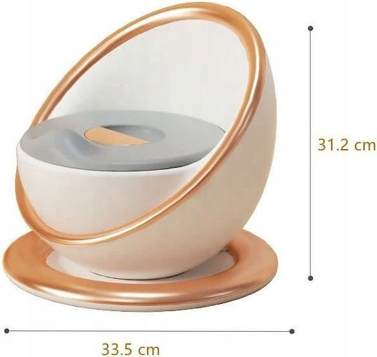 Little Mom Töpfchen Toilette Weiß bis 30kg
