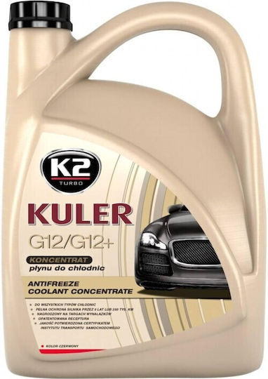 K2 Consentrated Engine Coolant for Car -50°C Red 5lt