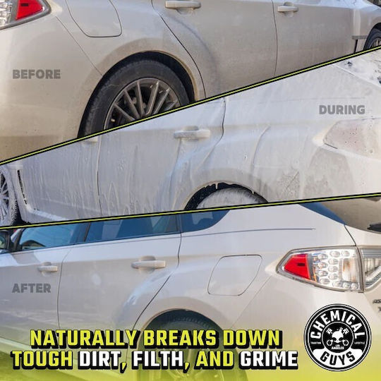 Chemical Guys Citrus Wash & Gloss Concentrated Car Wash Автомобилен шампоан с Аромат Лимон 3.78lt