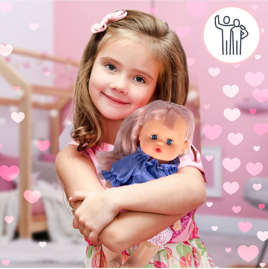 MalPlay Set papușă bebe 46 cm.