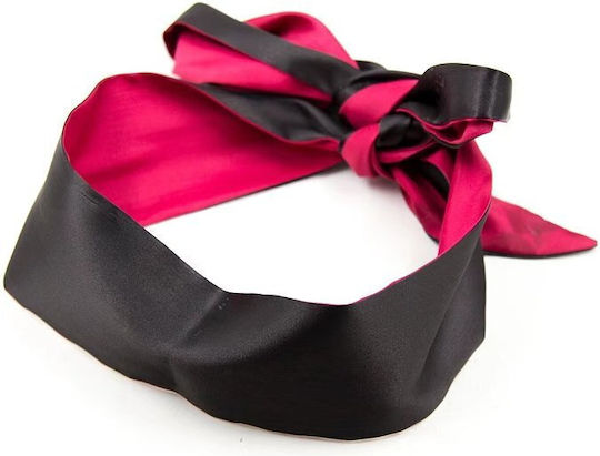 Smd Prime Instinct BDSM Satin Band Blindfold Satin Eye Mask 150cm Black Red