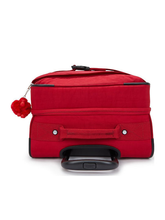 Kipling Spontaneous Μεσαία Βαλίτσα Ταξιδίου Ruby Red με 4 Ρόδες Ύψους 66εκ.