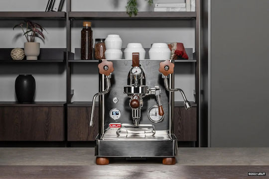 Lelit Bianca Espresso Coffee Machine 1500W Pressure 15bar Brown
