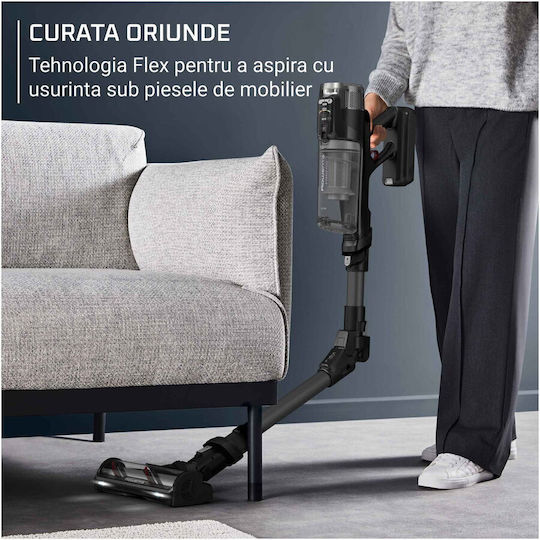 Rowenta X-force Flex 12.60 Επαναφορτιζόμενη Σκούπα Stick 25.9V Γκρι