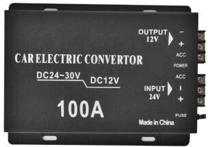Inverter 100a 24v-12v Peak Power 100a Continuous Consumption 60a