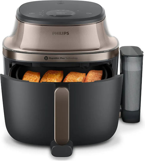 Philips Ovi Air Fryer 7.2lt Μαύρο