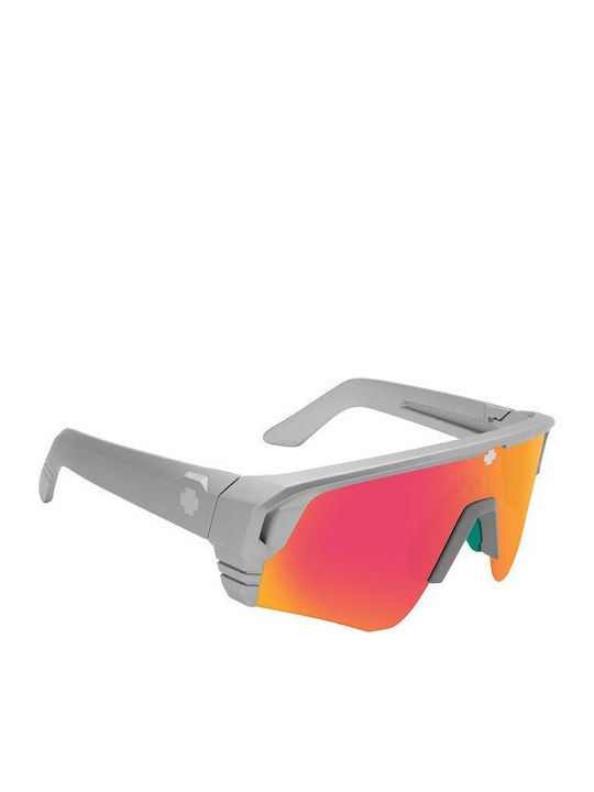 Spy Happy Ochelari De Soare Unisex Cu Ramă Din Plastic Argintie Și Lentilă Polarized Oglindă Argintie 6700000000232