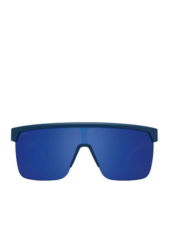 Spy Sonnenbrillen Blau mit Horn umrandetem Rahmen