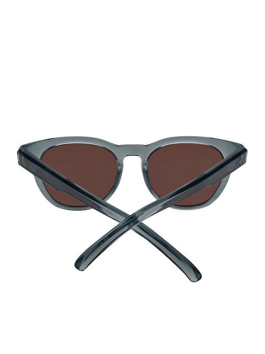Unisex Sonnenbrille mit Gray Gestell und Gray Polarisiert Linse