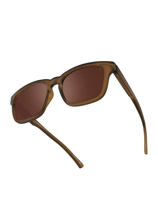 Spy Sonnenbrillen Braun mit Gestell