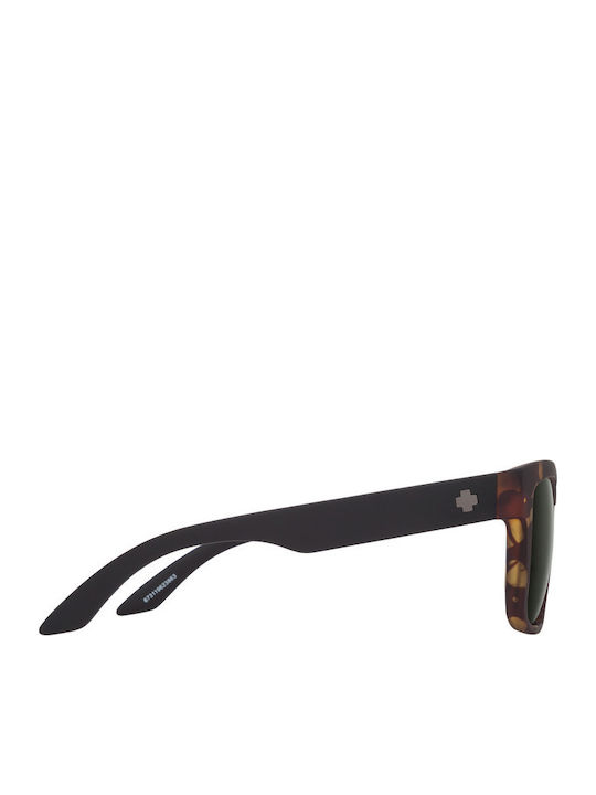 Spy Bărbătești Ochelari de soare cu Maro Tortoise Cadru și Verde Lentilă 673119623863