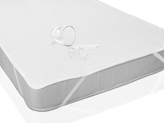 Children's Bed Mattress Protector With Elastic Straps 60x120cm