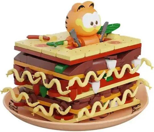 Pantasy Garfield Foodie Building Blocks Lasagna for 6+ Years 228 Pieces