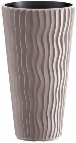 Prosperplast Flower Саксия Пластмаса Кафяв 29.7x29.7εκ.
