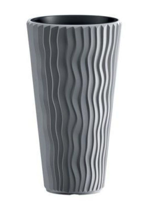 Prosperplast Flower Ghiveci Plastic Gri 29.7x29.7εκ.