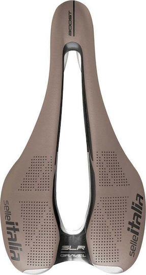 Selle Italia Slr Boost Σέλα Ποδηλάτου Καφέ με Gel
