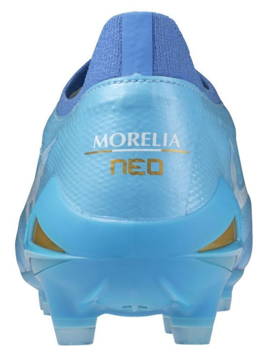 Mizuno Morelia Neo Iv Beta Elite Футболни Обувки с Бутони Сини