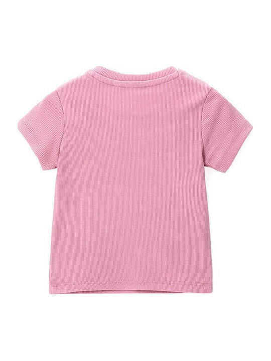 Παιδικό T-shirt Ροζ
