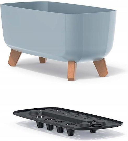 Prosperplast Topf Kunststoff Light Gray 58x24x23.5cm.