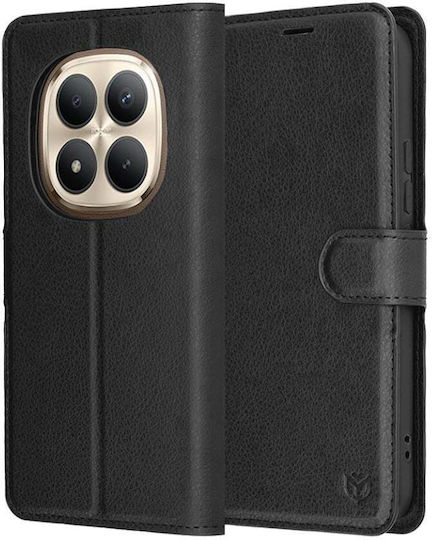 Book Leather Black (Redmi Note 15)