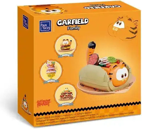 Pantasy Garfield Foodie Building Blocks Taco for 6+ Pieces