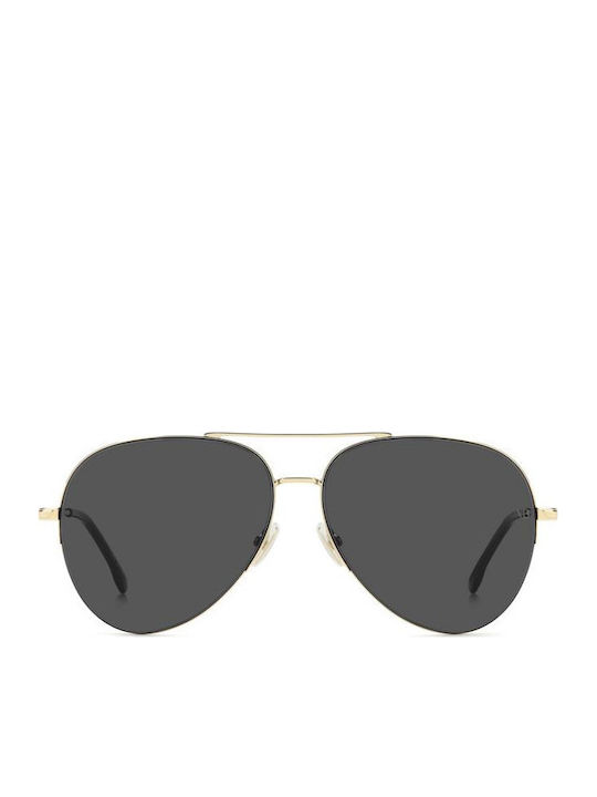 Victoria Beckham Unisex Sonnenbrillen mit Goldenem Metallrahmen