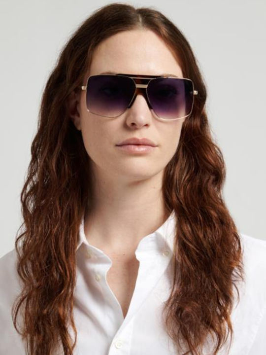 Victoria Beckham Γυαλιά Ηλίου Μπλε με Μεταλλικό Σκελετό Victoria Beckham Γυαλιά Ηλίου Μπλε με Μεταλλικό Σκελετό
